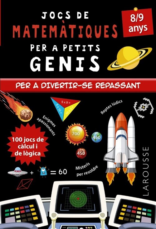 JOCS DE MATEMATIQUES PER A PETITS GENIS 8-9 ANYS (Fold-out Book or Chart)