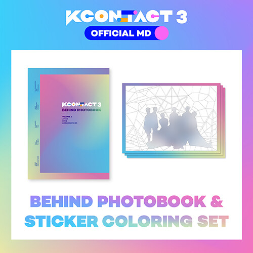 [굿즈] 비하인드포토북 KCON:TACT3 OFFICIAL MD [옵션1: 에이티즈+비투비+드림캐쳐]