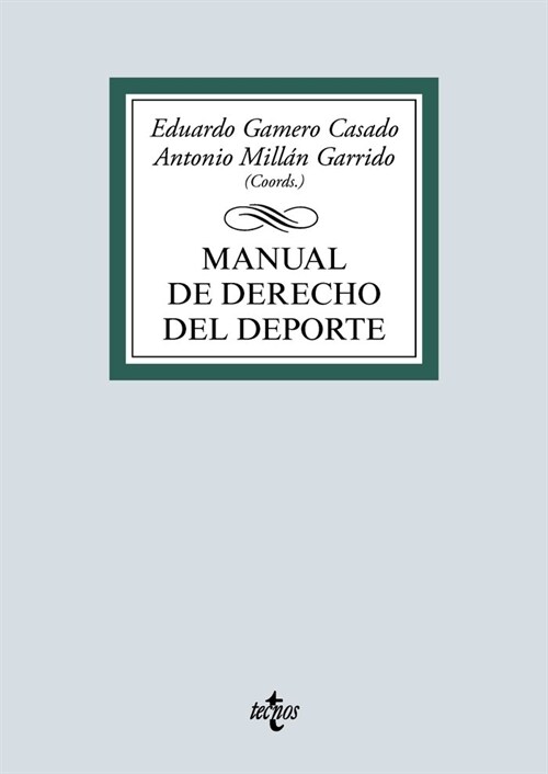 MANUAL DE DERECHO DEL DEPORTE (Fold-out Book or Chart)