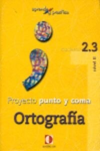 Aprende y practica, punto y coma, ortografia, 2.3 (Fold-out Book or Chart)