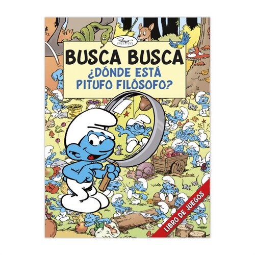 LOS PITUFOS BUSCA BUSCA ¿DONDE ESTA PAPA PITUFO？ (Ot)