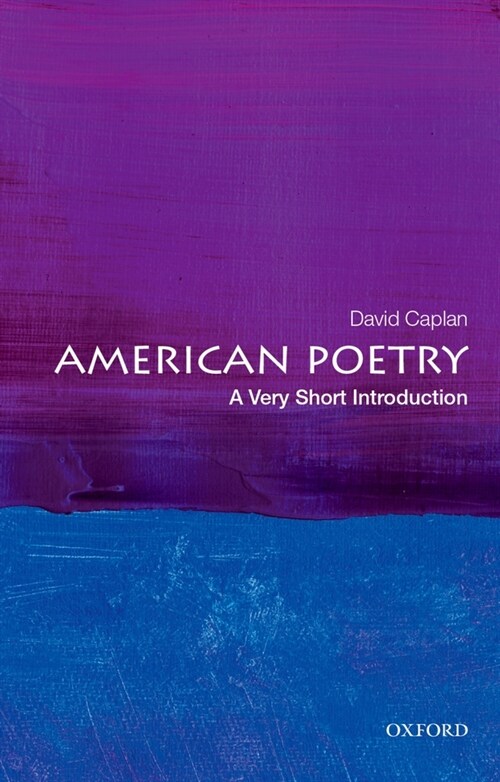 American Poetry: A Very Short Introduction (Paperback)