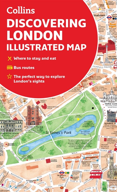 Discovering London Illustrated Map (Sheet Map, folded)