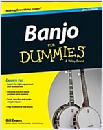 Banjo for Dummies: Book + Online Video and Audio Instruction (Paperback, 2, Revised)