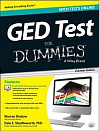 GED Test for Dummies (Paperback, 3)