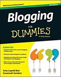 Blogging for Dummies (Paperback, 5)