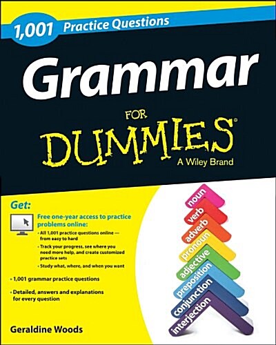 Grammar: 1,001 Practice Questions for Dummies (Paperback)