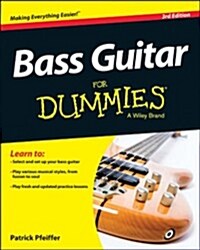 Bass Guitar for Dummies, Book + Online Video & Audio Instruction (Paperback, 3)