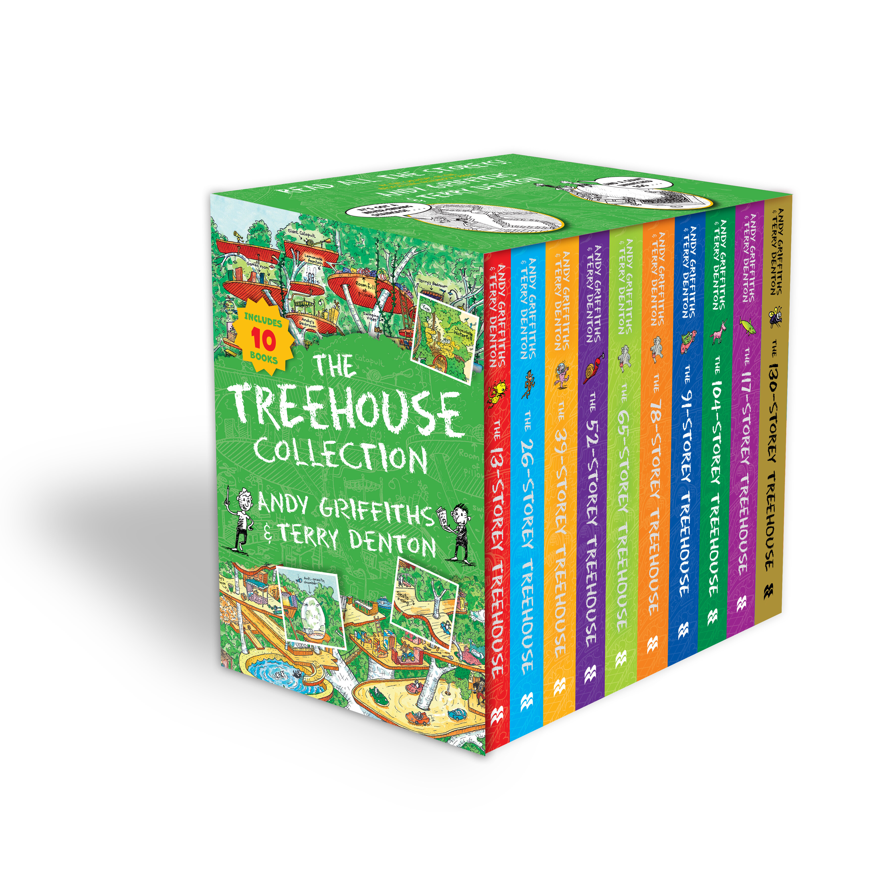 [중고] 13층 나무집 Treehouse 시리즈 10종 박스 세트 Paperback Collection (Paperback 10권, 영국판)