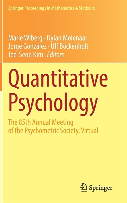 Quantitative Psychology: The 85th Annual Meeting of the Psychometric Society, Virtual (Hardcover, 2021)