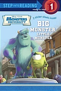 Big Monster, Little Monster [With Sticker(s)] (Paperback)