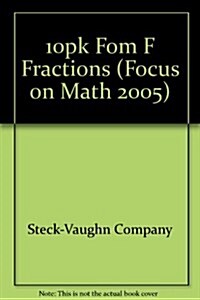 Steck-Vaughn Focus on Math: Student Edition 10 Pack Grade 6 Level F (Paperback)