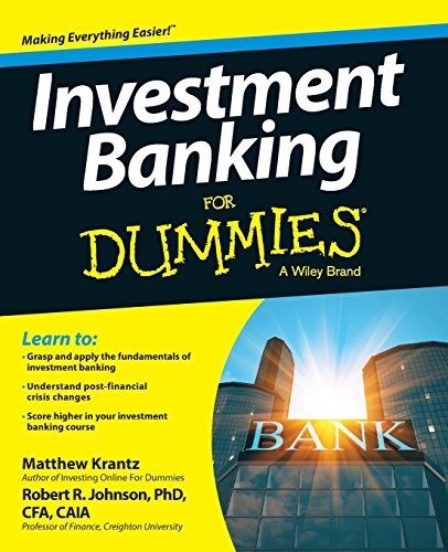 Investment Banking for Dummies (Paperback)