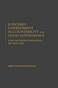 Judiciary, Government Accountablilty and Good Governance (Hardcover)