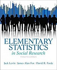 Elementary Statistics in Social Research (Hardcover, 12)