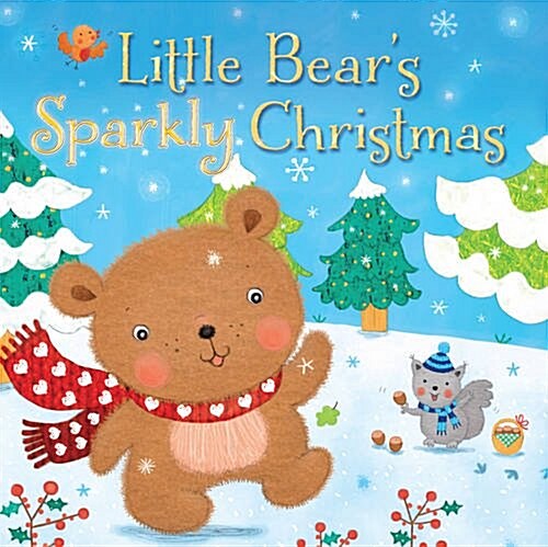 Little Bears Sparkly Christmas (Board Book)
