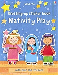 Dressing Up Sticker Book Nativity Play (Paperback)