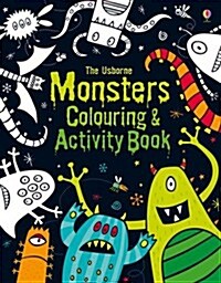 Monsters Colouring and Activity Book (Paperback)