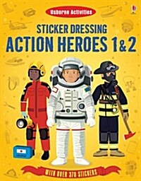 Sticker Dressing Action Heroes 1 and 2 (Paperback)