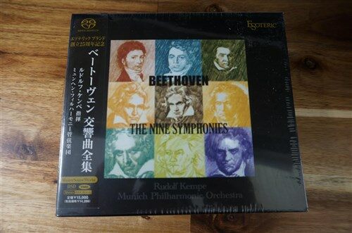[중고] [수입] 에소테릭 한정판 SACD, Beethoven The Nine Symphonies 5CD Box set [Esoteric SACD Hybrid]