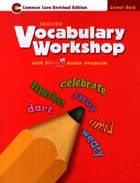 [중고] Vocabulary Workshop Level Red: Student Book(G-1)
