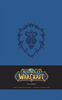 WORLD OF WARCRAFT ALLIANCE HARDCOVER RULED JOURNAL (LARGE) (Book)