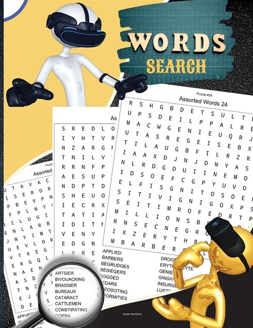 Words Search: Find the WORDS Big puzzle book (Paperback)