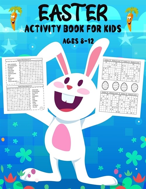 Easter Activity Book For Kids Ages 8-12 (Paperback)