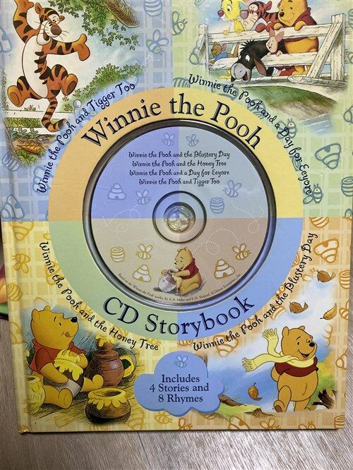 [중고] Winnie the Pooh - CD Storybook (Hardcover + CD 1장)