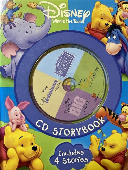 [중고] Winnie Pooh CD Storybook (Hardcover + CD 1장)