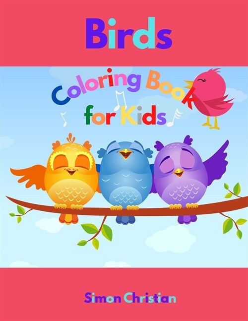 Birds Coloring Book for Kids (Paperback)