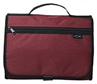 Tri-Fold Organizer Cranberry XL Book and Bible Cover (Other)