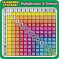 Multiplication & Division Learning Stickers! (Loose Leaf)