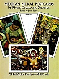 Mexican Mural Postcards by Rivera, Orozco and Siqueros (Paperback)