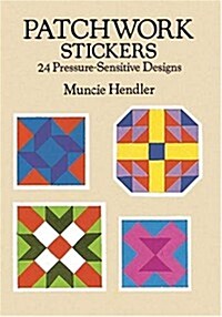 Patchwork Stickers: 24 Pressure-Sensitive Designs (Paperback)