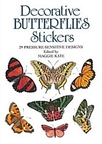 Decorative Butterflies Stickers (Paperback)