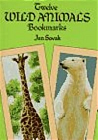 Twelve Wild Animal Bookmarks (Paperback)