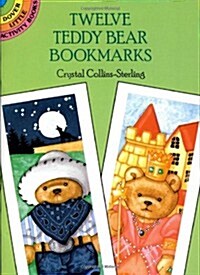 Twelve Teddy Bear Bookmarks (Paperback)