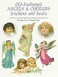 Old-Fashioned Angels and Cherubs Stickers and Seals: 30 Full-Color Pressure-Sensitive Designs (Paperback)