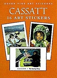 Cassatt: 16 Art Stickers (Paperback)