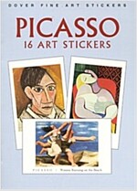 Picasso: 16 Art Stickers (Paperback)