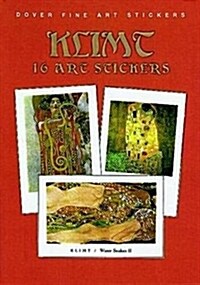 Klimt: 16 Art Stickers (Paperback)