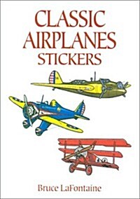 Classic Airplanes Stickers (Paperback)