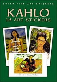Kahlo: 16 Art Stickers (Paperback)
