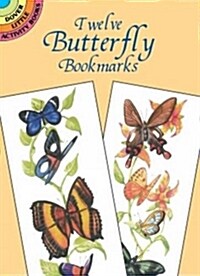 Twelve Butterfly Bookmarks (Paperback)