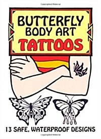 Butterfly Body Art Tattoos (Paperback)