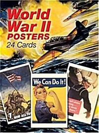 World War II Posters: 24 Cards (Paperback)