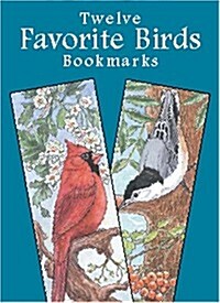 Twelve Favorite Birds Bookmarks (Paperback)