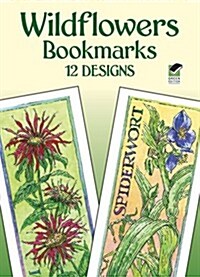 Wildflowers Bookmarks: 12 Designs (Paperback)