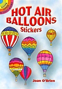 Hot Air Balloons Stickers (Novelty)